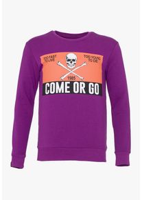 PLUS EIGHTEEN, Herren Sweatshirt, Lila