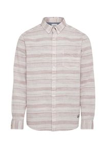 EDC by Esprit, Herren Hemd, Altrosa / Offwhite