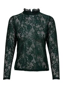 Only, Damen Shirt 'onlDANIELLA', Smaragd