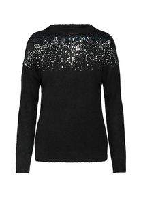 Véro Moda VERO MODA, Damen Pullover, Schwarz / Silber