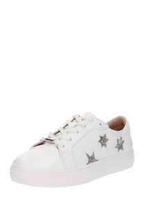 Only, Damen Sneaker 'Sage Star', Gold / Weiß
