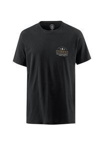 Volcom, Herren T-Shirt 'Barred', Khaki / Schwarz