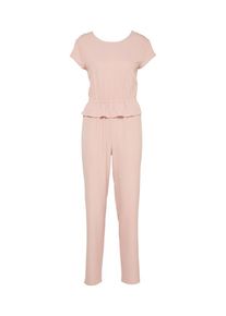 Only, Damen Jumpsuit 'DAPHNE CAPSLEEVE', Ros&eacute;