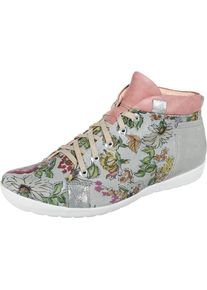 Think!, Damen Sneakers 'Anni', Gelb / Grau / Gr&uuml;n / Ros&eacute; / Eosin / Schwarz