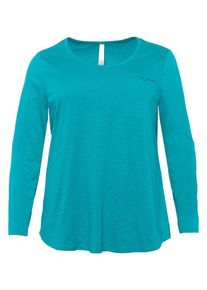 sheego Casual, Damen Shirt, Türkis