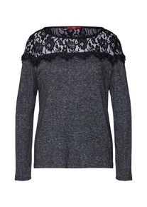 s.Oliver RED LABEL, Damen Shirt, Schwarz
