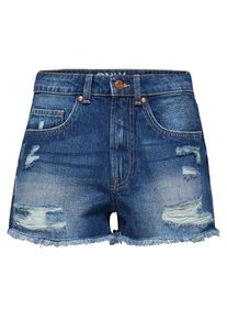 Only, Damen Jeansshorts, Blue Denim