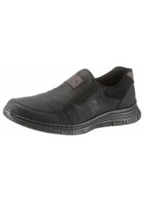 Rieker, Herren Slipper, Schwarz