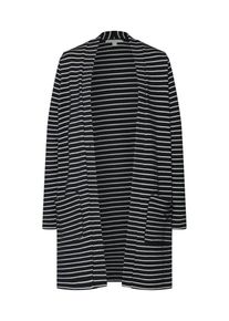 Esprit, Damen Cardigan, Schwarz / Wei&szlig;