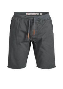 INDICODE JEANS, Herren Shorts 'Carver', Dunkelgrau