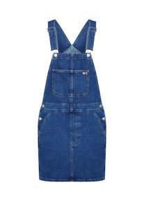 Tommy Jeans, Damen Latzkleid 'CLASSIC DUNGAREE DRESS PRPMS', Blue Denim