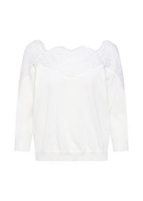 Only, Damen Pullover, Wei&szlig;