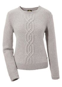 Hammerschmid, Damen Trachtenpullover, Hellgrau