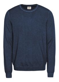 OLYMP, Herren Pullover 'Strick Lvl5 Merino fast dye', Marine