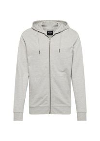 Only & Sons Only & Sons, Herren Sweatshirt 'onsBASIC SWEAT ZIP HOODIE UBRUSHED NOOS', Hellgrau
