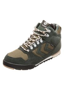 Hummel, Herren Sneaker, Hellbeige / Gr&uuml;n / Oliv / Schwarz