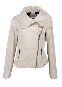 Maze, Damen Lederjacke 'Geneva', Weiß
