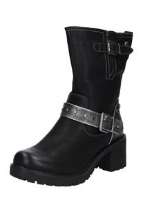 H.I.S. H.I.S, Damen Stiefel, Hellgrau / Schwarz