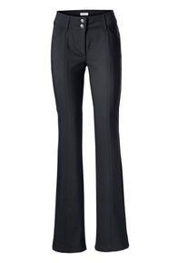 Heine, Damen Bodyform-Bootcut-Hose, Blau