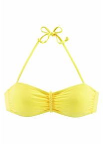 Buffalo, Damen Bandeau-Top "Happy", Gelb