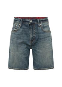 Superdry, Herren Shorts 'Conor Taper', Blue Denim