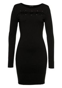 Melrose, Damen Strickkleid, Schwarz