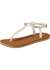 O`Neill O'NEILL, Damen Sandale 'FW BRAIDED DITSY PLUS', Braun / Weiß
