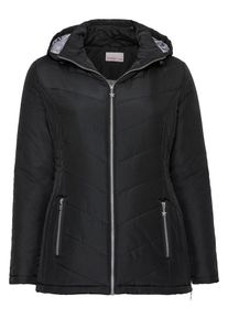 sheego Casual, Damen Steppjacke, Schwarz