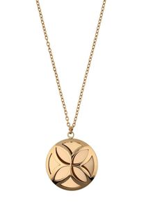 Esprit, Damen Halskette 'Thriving Flora', Gold