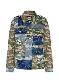 GAP, Damen Jacke 'CAMO PATCH', Oliv