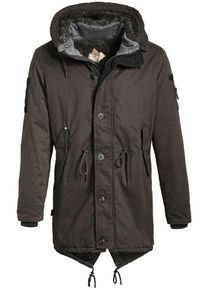 Khujo, Herren Mantel 'JOHN', Dunkelbraun