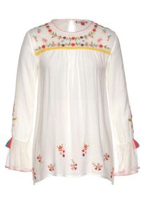 Joe Browns, Damen Bluse, Blau / Gelb / Grün / Rot / Weiß