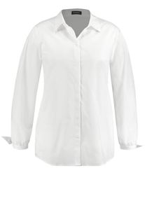 SAMOON, Damen Bluse, Weiß