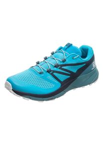 Salomon, Herren Laufschuh 'Sense Ride 2 Trail', Kobaltblau / Neonblau / Pastellblau