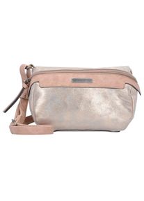 Tamaris, Damen Umhängetasche 'Ava' 27 cm, Rosé / Silber