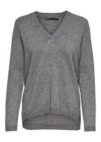 Only, Damen Strickpullover, Grau