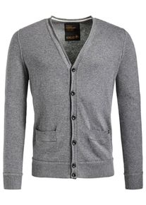 Khujo, Herren Strickjacke 'TERENCE', Grau