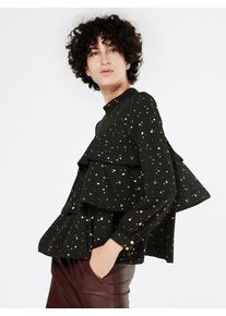 Nümph NÜMPH, Damen Bluse, Schwarz
