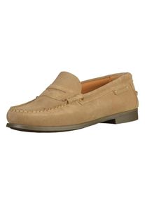 Sebago, Damen Slipper, Brokat / Honig