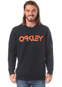 Oakley, Herren 'B1B Crew' Sweatshirt, Dunkelblau / Dunkelorange