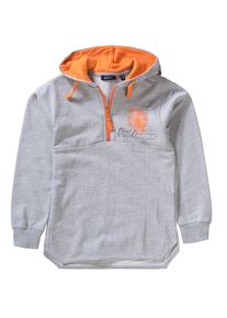Blue Seven, Kapuzenpullover, Grau / Dunkelorange