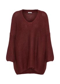 Noisy may, Damen Pullover 'VERA', Weinrot