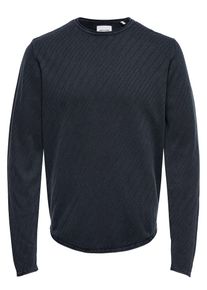 Only & Sons Only & Sons, Herren Strickpullover, Dunkelblau