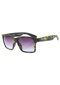De Puta Madre, Damen Sonnenbrille 'DZ2039S-1056-MGN-BK', Braun / Grün