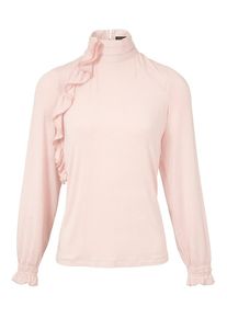 Heine, Damen Rüschenshirt, Rosa