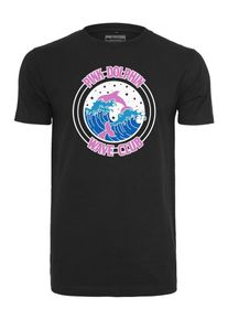 Mister Tee, Herren T-Shirt 'Club Crest', Blau / Lila / Schwarz / Wei&szlig;