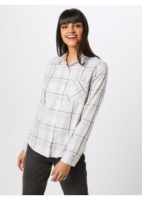 Sublevel, Damen Bluse 'Ladies Blouse', Grau / Weiß