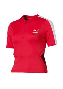 Puma, Damen Top, Rot / Wei&szlig;