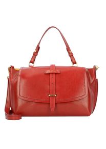 The Bridge, Damen Handtasche 'Florentin', Goldgelb / Rot
