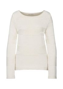 Oui, Damen Pullover, Creme